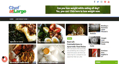 Desktop Screenshot of chefatlarge.in