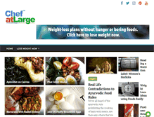 Tablet Screenshot of chefatlarge.in